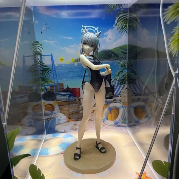 [BUNJANG] Blue Archive Shiroko Figure and Display Case / 블루아카이브 시로코 장식장 및 피규어 판매