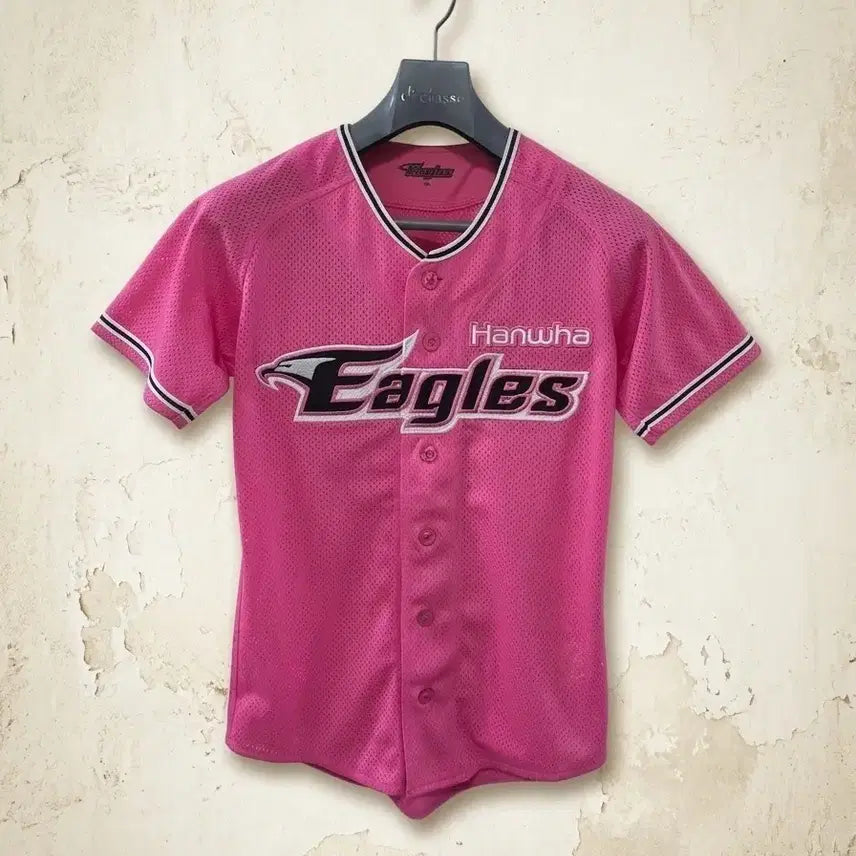 [BUNJANG] Hanwha Eagles Pink Baseball Jersey Size 85 (New) / 한화 이글스 핑크 유니폼 85 새상품