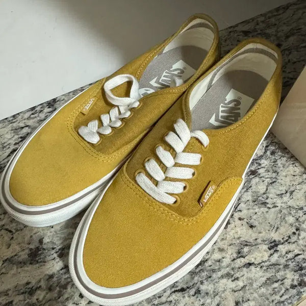 [BUNJANG] Vans Authentic Suede Mustard Sneakers 250 / [250]반스 어센틱 스웨이드 머스타드 스니커즈