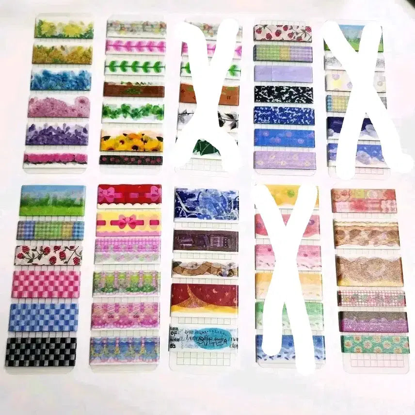 [BUNJANG] Washi Tape Samples / [1500] 마테소분 마테컷 마테감개 마테띵