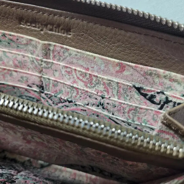 [BUNJANG] See by Chloé Beige Leather Long Wallet with Tassel / 끌로에(씨바이끌로에) 장지갑