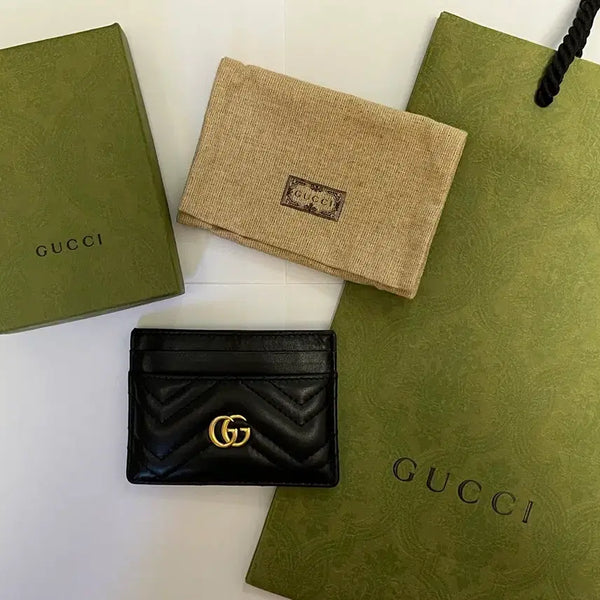 [BUNJANG] Gucci Card Wallet - Black / (풀박스)구찌 카드지갑 블랙