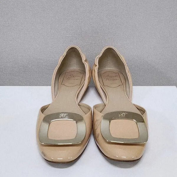 [BUNJANG] Roger Vivier Chips Ballet Flats Shoes / 로저비비에 발레리나 칩스 플랫 슈즈 36.5 ( 235 )