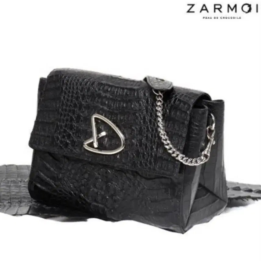 [BUNJANG] Jalmoi Liebe Crocodile Pattern Shoulder Bag / 정품)잘모이 리에베 악어백(상태굿) 가격인하