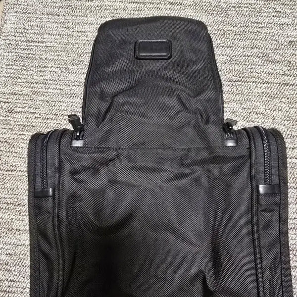 [BUNJANG] Tumi Alpha 2 22191D2 Black Ballistic Nylon Hanging Travel Kit / TUMI 투미 블랙 여행용 파우치