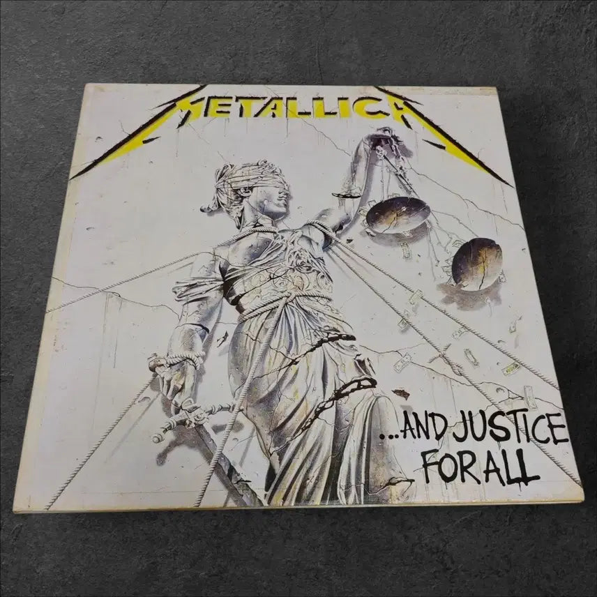[BUNJANG] Metallica 3rd Album LP Vinyl Record / 메탈리카 Metallica  3집 LP 음반 바이닐