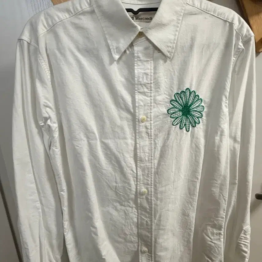 [BUNJANG] Mardi Mercredi White Shirt M / 마르디메크르디 셔츠