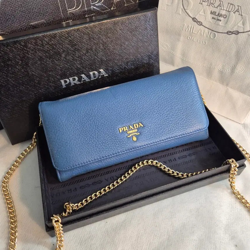 [BUNJANG] Prada Long Wallet & WOC / 프라다 장지갑 & woc