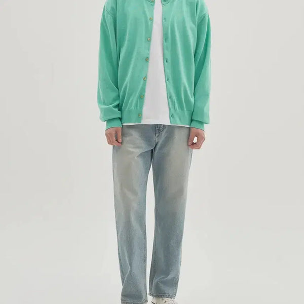 [BUNJANG] Industry Low Regular Straight Denim Pants Bleach / 인더로우/레귤러스트레이트 데님 블리치/2