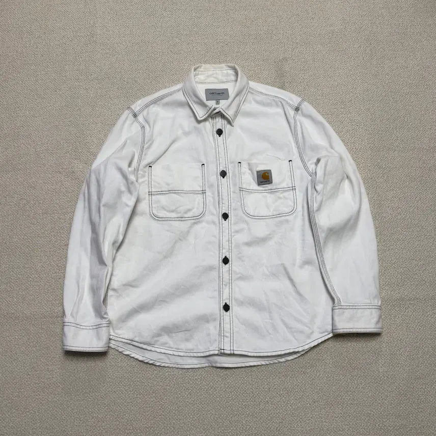 [BUNJANG] Carhartt WIP Chalk Shirt Jacket M / CARHARTT WIP CHALK SHIRT JAC