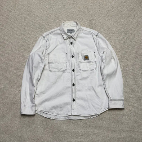 [BUNJANG] Carhartt WIP Chalk Shirt Jacket M / CARHARTT WIP CHALK SHIRT JAC