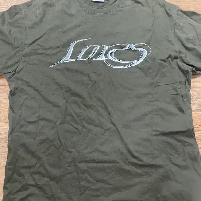 [BUNJANG] ROSE KHAKI Short Sleeve L / 로어즈 카키 반팔 L