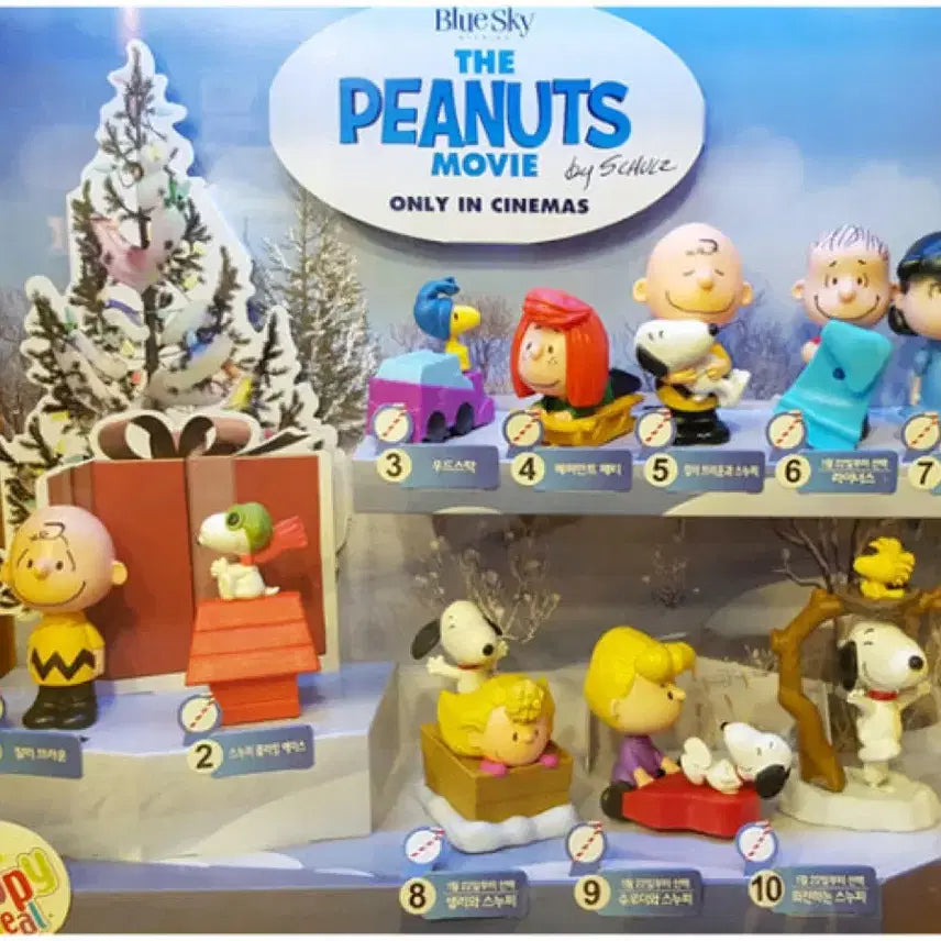 [BUNJANG] McDonald's Snoopy 2015 Figure Set / 스누피 2015 맥도날드 피규어 10종 풀셋트