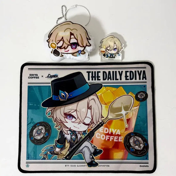 [BUNJANG] Honkai: Star Rail Acheron Ediya Collaboration Bundle Set / 스타레일 어벤츄린 이디야 콜라보 일괄