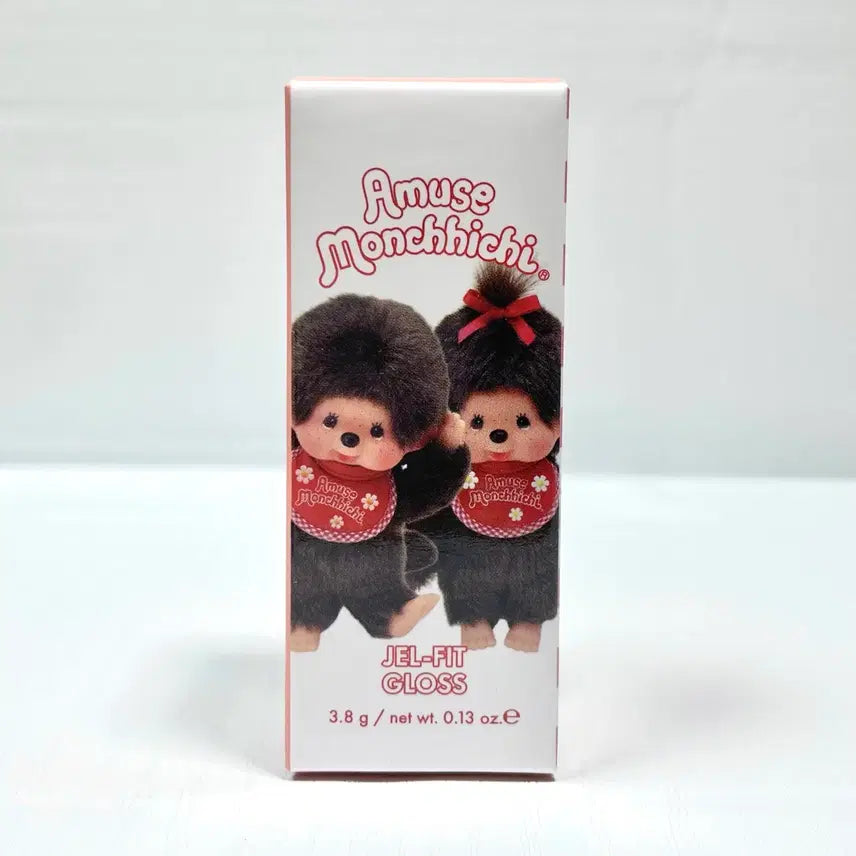 [BUNJANG] Amuse Monchichi Jelly Fit Gloss (01 Oat Vanilla) / [01 오트바닐라 글로스] 어뮤즈 몬치치 젤핏 글로스 새상품