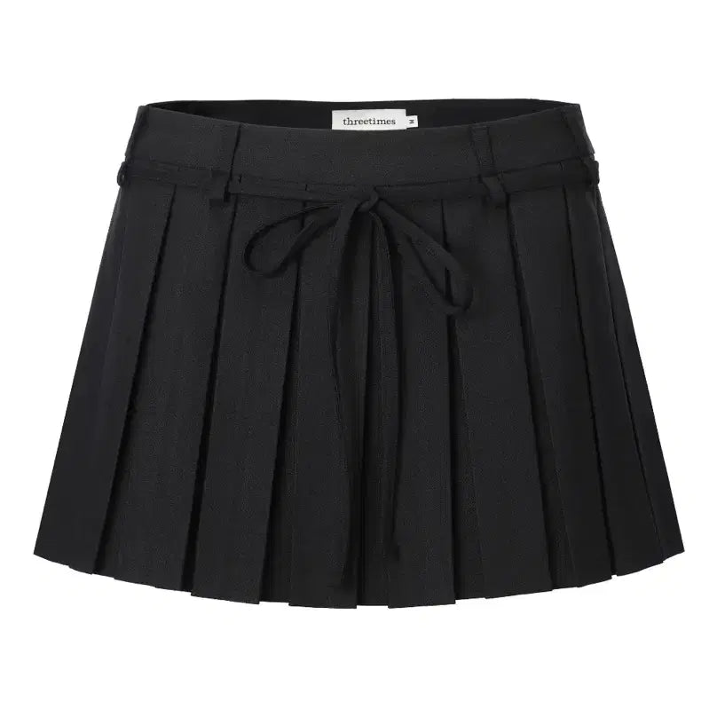 [BUNJANG] 3Times Cheery Skirt Black (XS) / 쓰리타임즈 cheery skirt black(XS)새상품