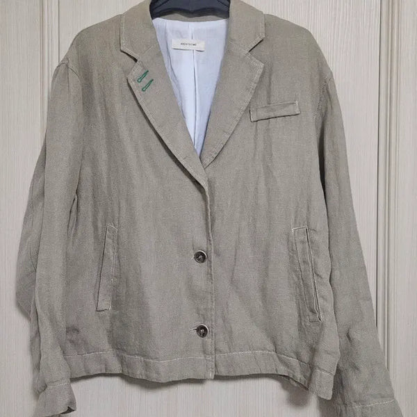 [BUNJANG] ABOUTSOME Linen Jacket / ABOUTSOME 어바웃썸 린넨 자켓