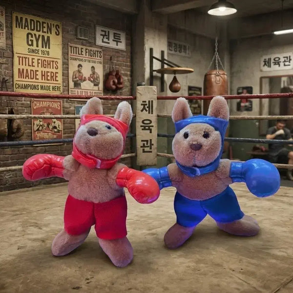 [BUNJANG] Boxing Kangaroo Keychain Red/Blue (New) Bundle Set / 복싱 캥거루 키링 빨강/파랑(새상품)일괄