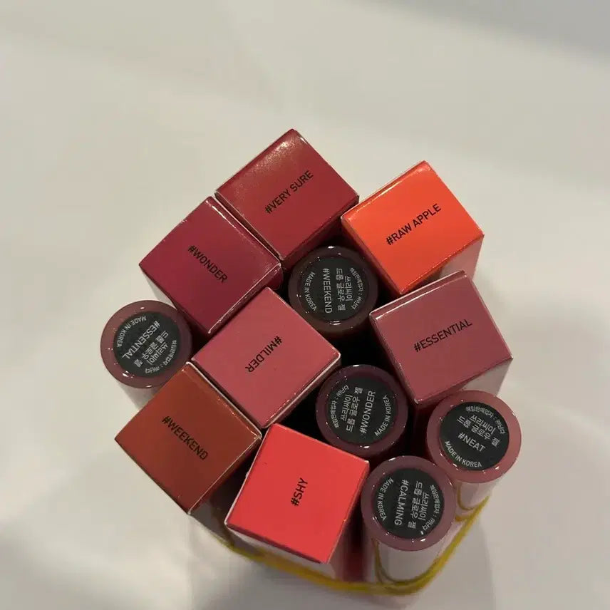[BUNJANG] 3CE Drop Glow Gel Lipstick - All Colors / 미개봉새상품)3CE 쓰리씨이 드롭 글로우 젤 전색상