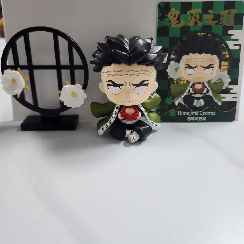 [BUNJANG] Pop Mart Demon Slayer Gyomei Himejima Figure / [정품] 귀멸의 칼날 팝마트 교메이 피규어