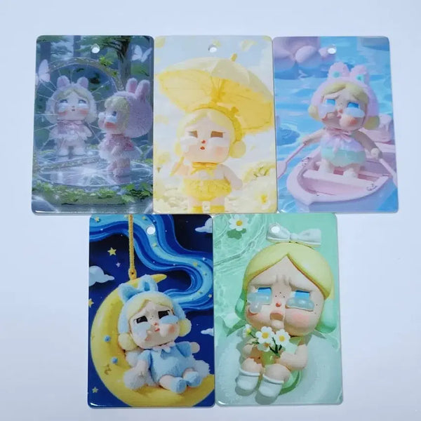 [BUNJANG] DIY "Wool Bo" Character Acrylic Pendant (Set of 5) / DIY 아크릴 울보 캐릭터 팬던트3