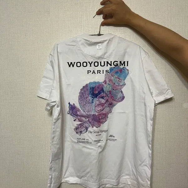[BUNJANG] Wooyoungmi 3D Coral Short Sleeve T-shirt / 우영미 3D 코랄 반팔 48 거의새거택보유