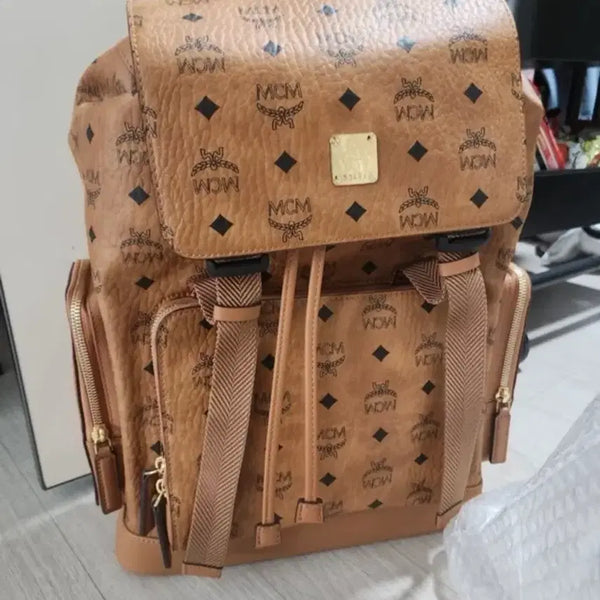 [BUNJANG] MCM Brown Backpack / MCM 가방 백팩 브라운