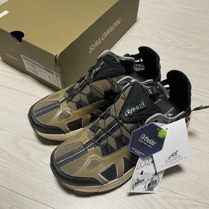 [BUNJANG] Salomon Gramicci Techonic Dark Sapphire Men's Shoes / 살로몬 그라미치 테크소닉 다크사파이어 270
