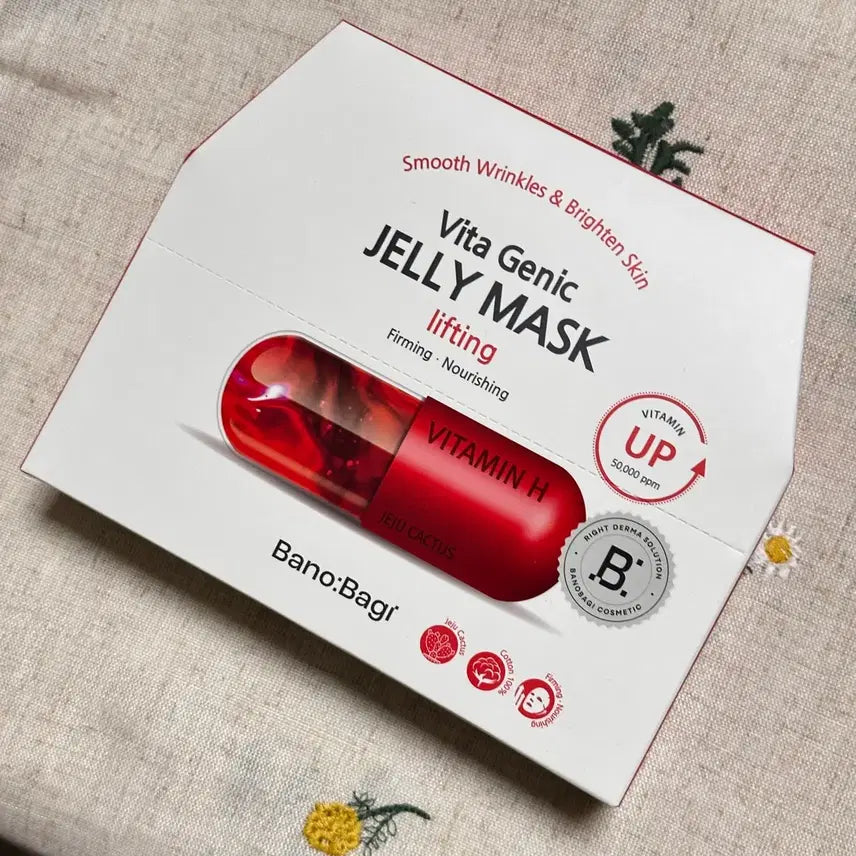 [BUNJANG] Banobagi Vita Lifting Mask 10 Sheets / 바노바기 비타 리프팅 마스크 10매 새제품