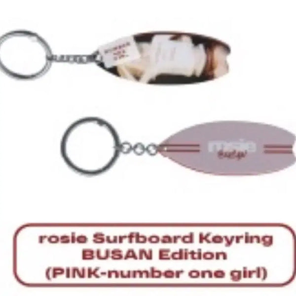 [BUNJANG] Rosé Rosalia Number 1 Girl Surfboard Keyring / 로제 키링 서프보드 넘버원걸 부산팝업