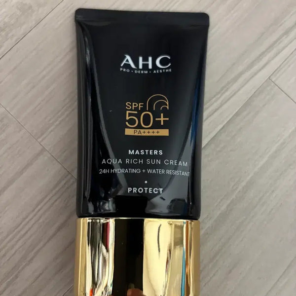[BUNJANG] AHC Aquarich Sun Cream SPF50+ PA++++ 50ml / AHC 아쿠아리치 선크림 50ml SPF50+ PA++++ 새상품