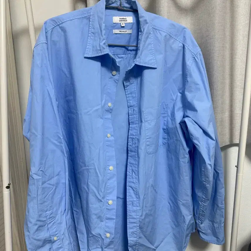 [BUNJANG] Musinsa Standard Oversized Shirt / 무신사스탠다드 셔츠