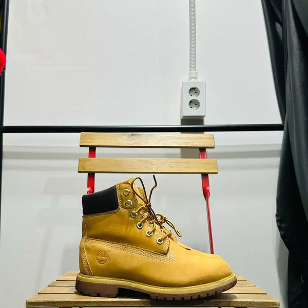 [BUNJANG] Timberland 6-Inch Yellow Work Boots (Men's, Size 7W/250-255) / 7W 250-255) 팀버랜드 워커 남성 남자 부츠 6인치 옐로우