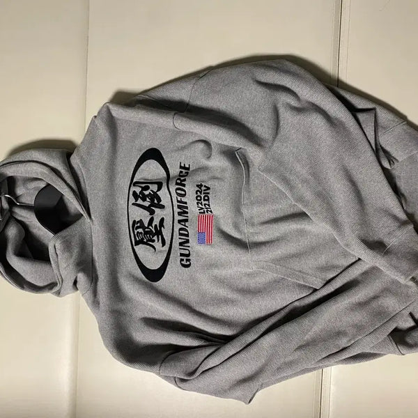 [BUNJANG] Absoluto Waffle Hoodie Grey / 압도 와플 후드 그레이 3사이즈 팝니다