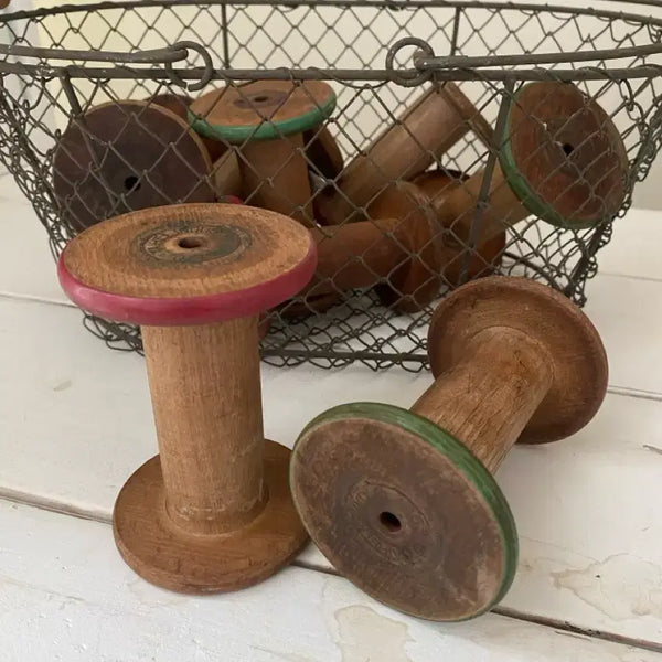 [BUNJANG] Vintage Wooden Bobbin / 빈티지 우드보빈