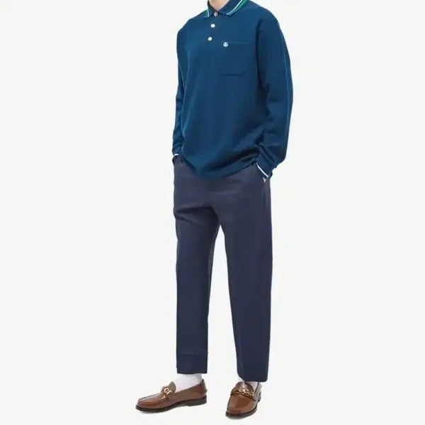 [BUNJANG] Gucci Men's Wool-Cotton Pique Polo Shirt / 구찌 남성 울코튼 pk티셔츠 752608 <새상품>