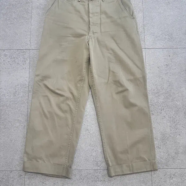 [BUNJANG] US Military Officer Chino Pants / (32*31, 30~32 추천) 40s 미군 오피서 치노 팬츠
