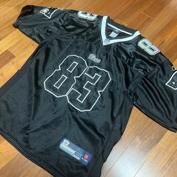 [BUNJANG] Reebok NFL New England Patriots Wes Welker #83 On Field Jersey / NFL 리복 온필드 웰커 83 블랙 져지 / 뉴잉글랜드 패트리어츠 / 빈