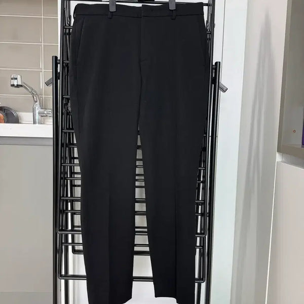 [BUNJANG] Project M Men's Black Tapered Fit Slacks / [프로젝트엠] 남성 봄/가을 슬랙스 32