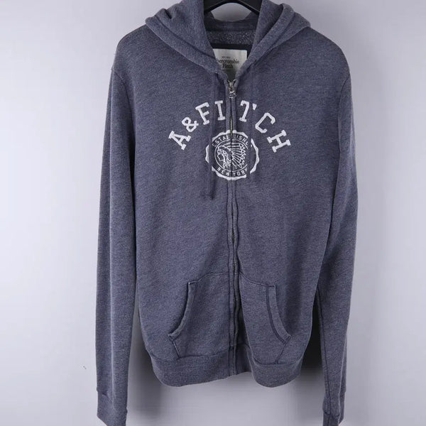 [BUNJANG] Abercrombie & Fitch Women's Hooded Zip-Up Sweatshirt (M) - Brushed Interior / (여성) 아베크롬비 후드집업 기모 (M)