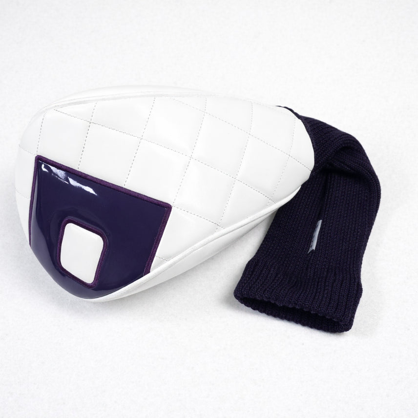[BUNJANG] Onoff Women's Driver Head Cover White / 온오프 여성용 드라이버 헤드 커버 화이트 마스터스 정품
