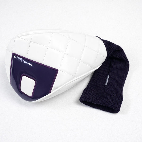 [BUNJANG] Onoff Women's Driver Head Cover White / 온오프 여성용 드라이버 헤드 커버 화이트 마스터스 정품