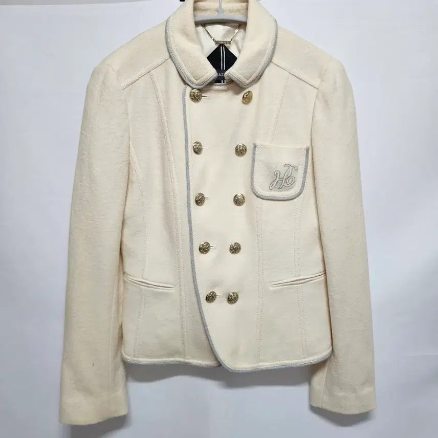 [BUNJANG] Hazzys Vintage Preppy Blazer Jacket 85 / 헤지스 빈티지 프레피 모 자켓 85
