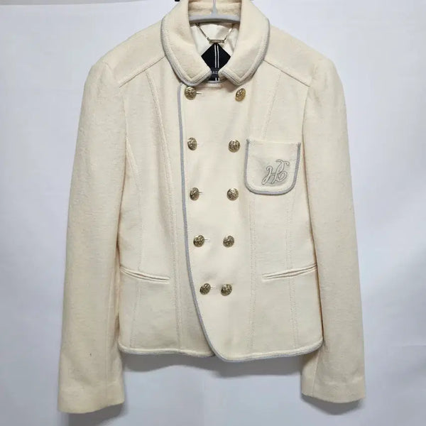[BUNJANG] Hazzys Vintage Preppy Blazer Jacket 85 / 헤지스 빈티지 프레피 모 자켓 85