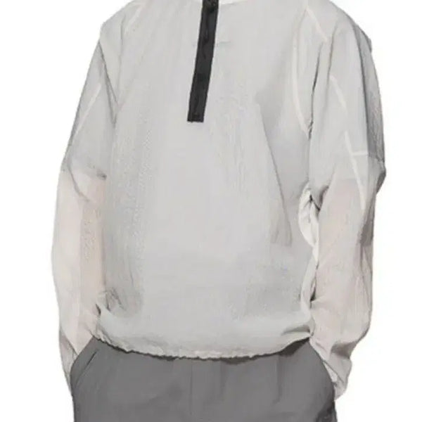 [BUNJANG] Freakker Ripstop Half Zip-Up T-Shirt (New) / 프리커 립스탑 하프집업 티셔츠 새제품 2종