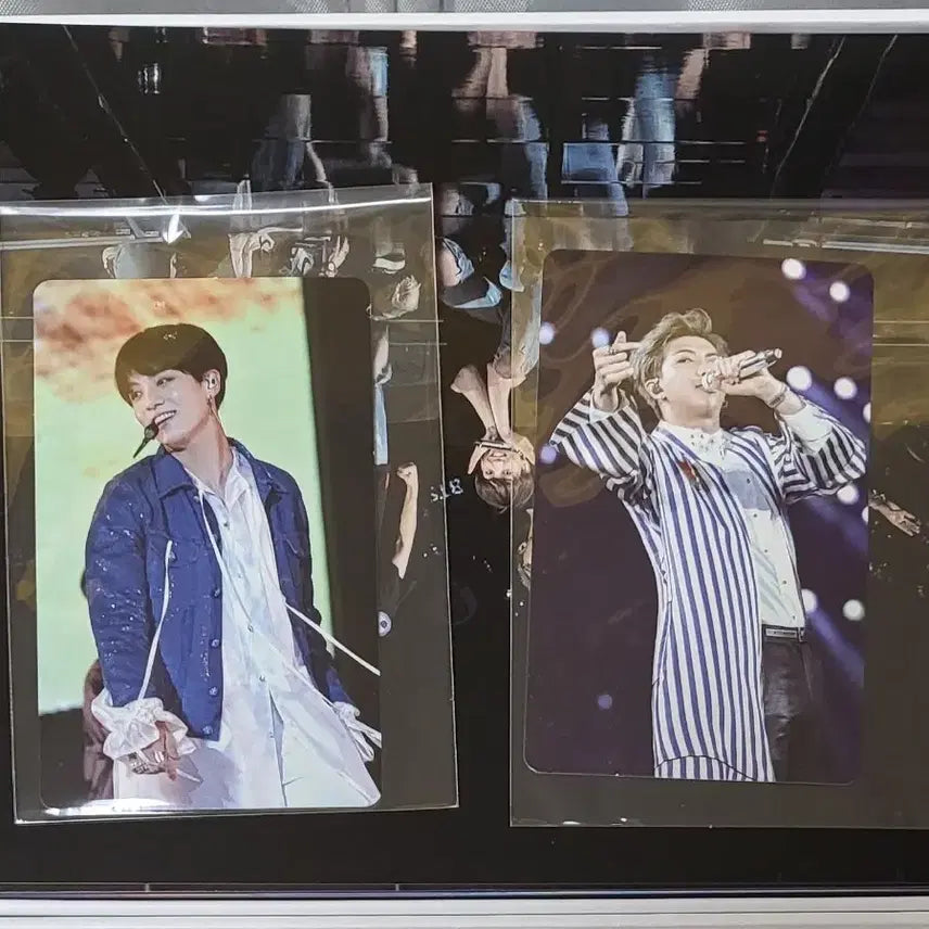 [BUNJANG] BTS Love Yourself New York Blu-ray Jungkook Namjoon Photocard / 방탄 럽셀 뉴욕 블루레이 정국 남준 포카 ( bts v jk 윤기 석진