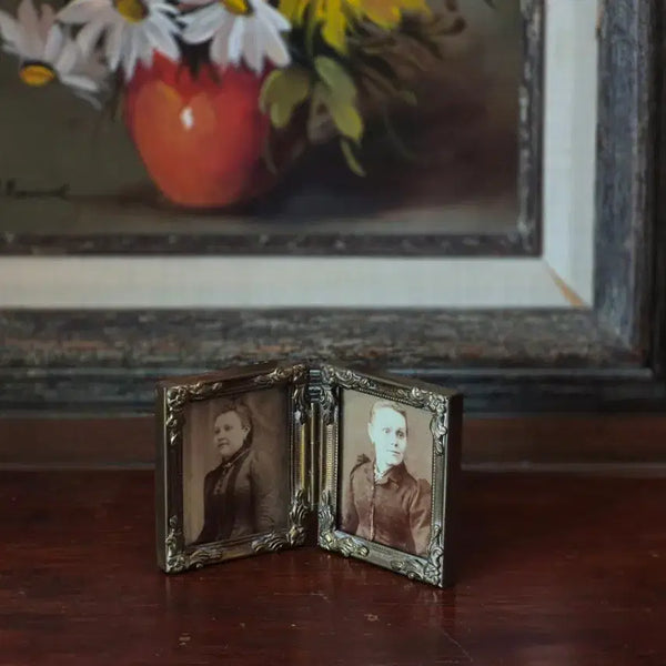 [BUNJANG] French Antique Miniature Frame / 프랑스 앤틱 초소형 액자