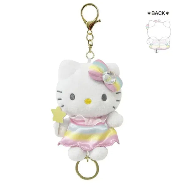 [BUNJANG] Sanrio Fairy Kitty Passkey Chain / 헬로키티 페어리 키티 마스코트 릴패스 키링