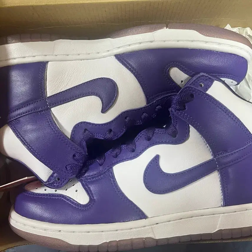 [BUNJANG] Nike Dunk High Varsity Purple (245) / [245] 나이키 덩크 하이 바시티 퍼플