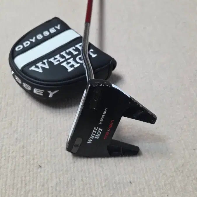 [BUNJANG] Odyssey White Hot Versa Seven Putter (34 inch) with Cover / 오딧세이 화이트핫 버사 세븐 퍼터 커버포함